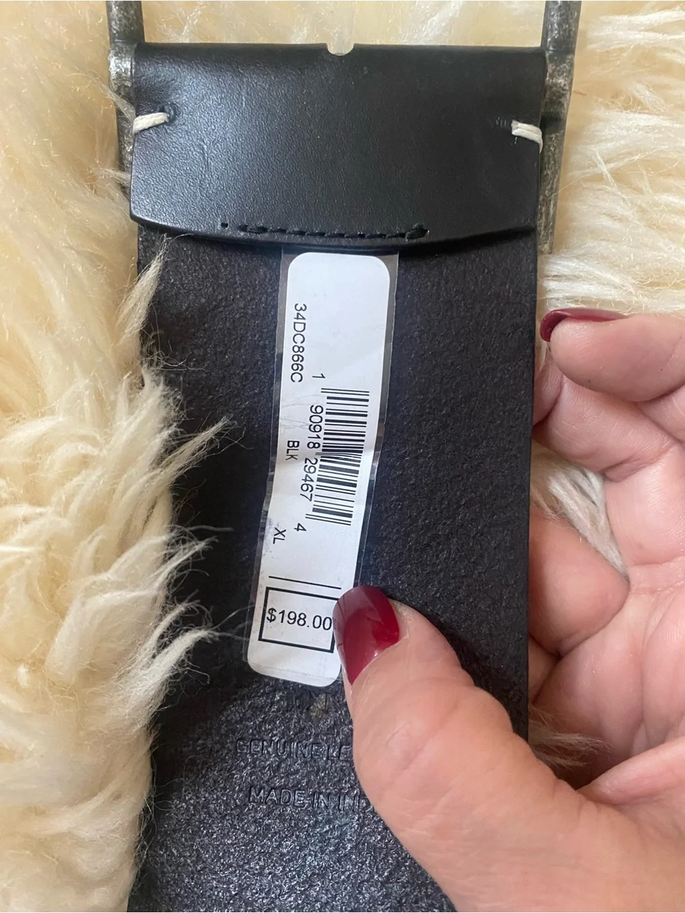 Frye black leather